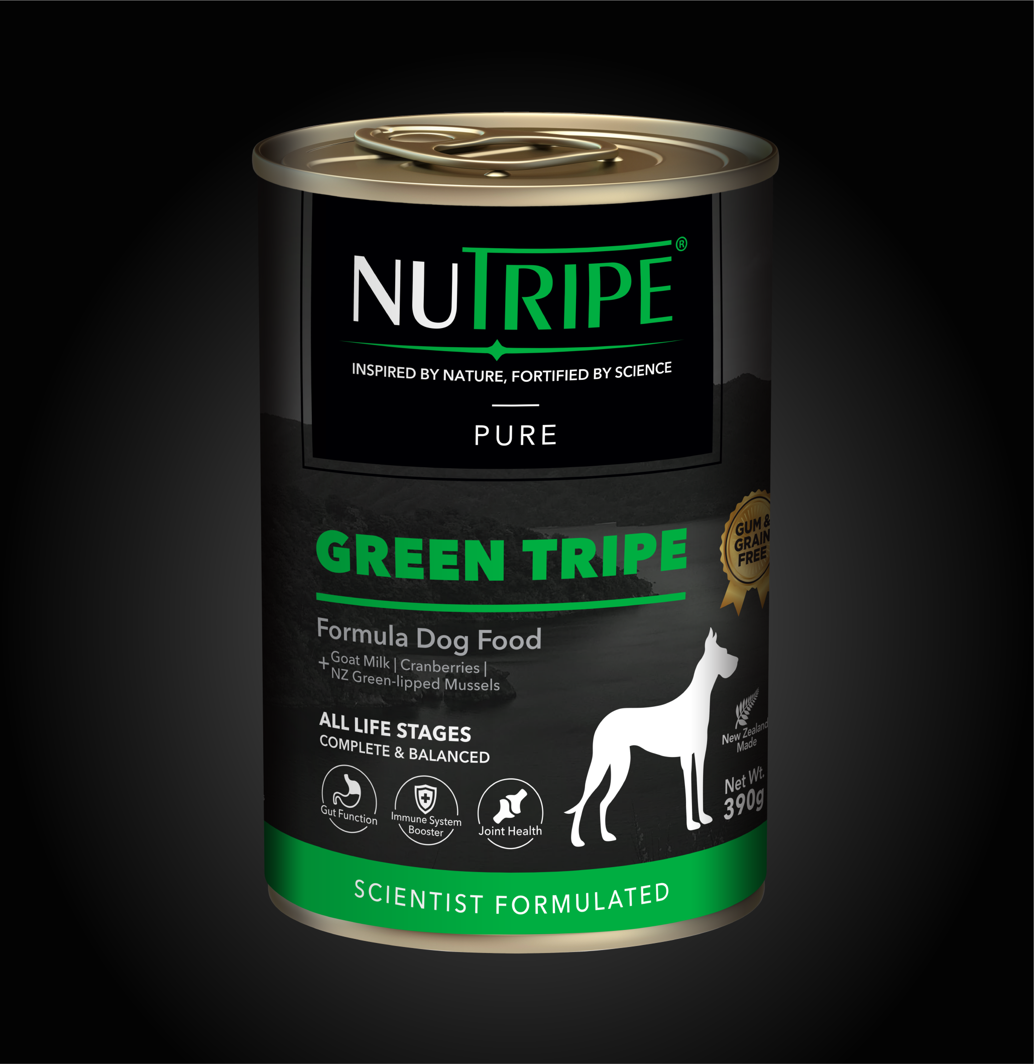 Green Tripe NUTRIPE Green Tripe Based Pet Food Products